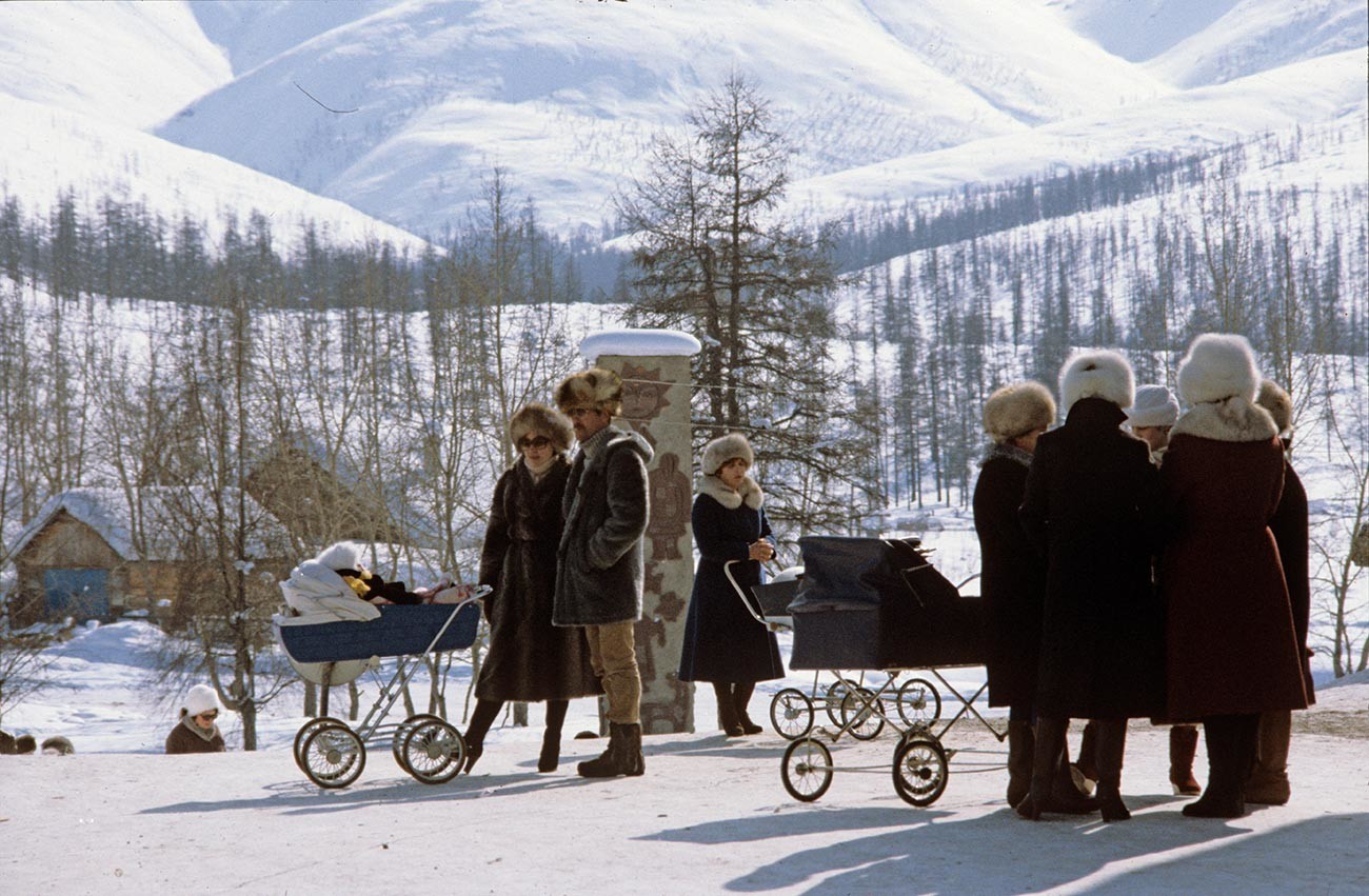 Žitelji Sinjegorja, Magadanska oblast, 1984.
