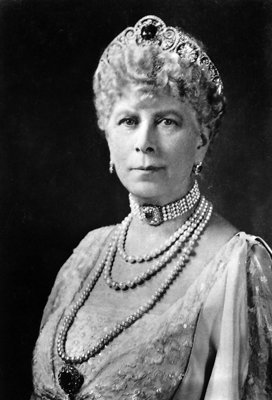 Кралица Мария Текска (1867-1953), снимката е от 1937 г.
