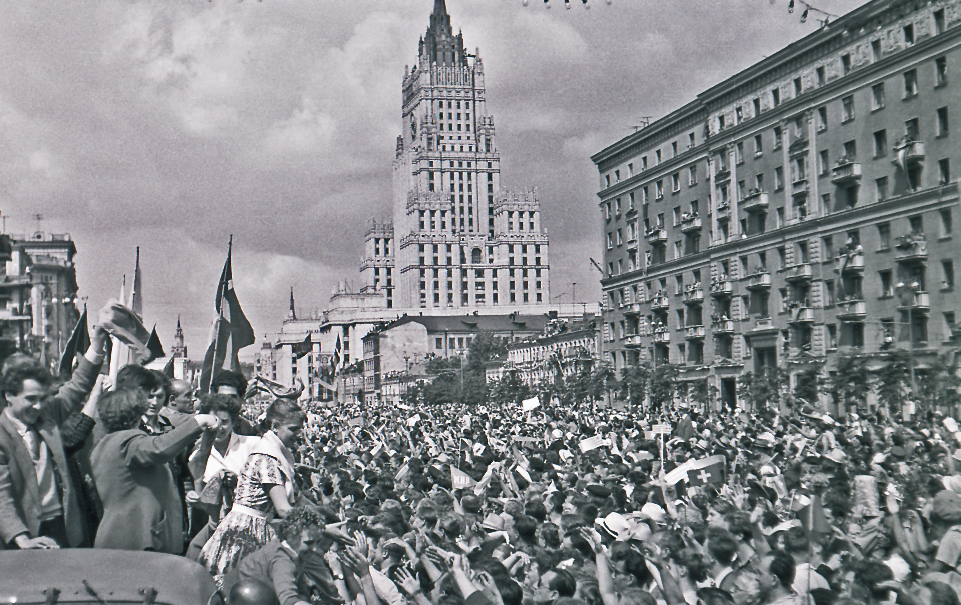 VI Festival Mundial de la Juventud y los Estudiantes que tuvo lugar durante 1957 en Moscú.