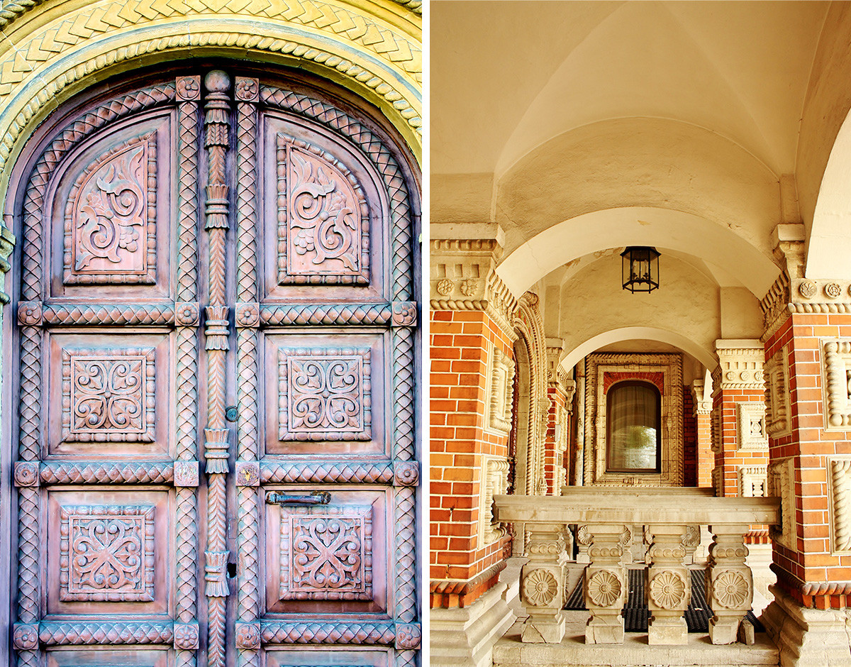 Il portone e il porticato di Casa Igumnov