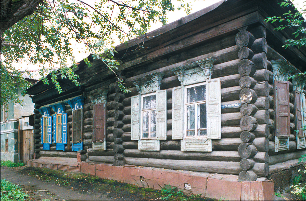 Maison en rondins, rue Skvortsov n°21