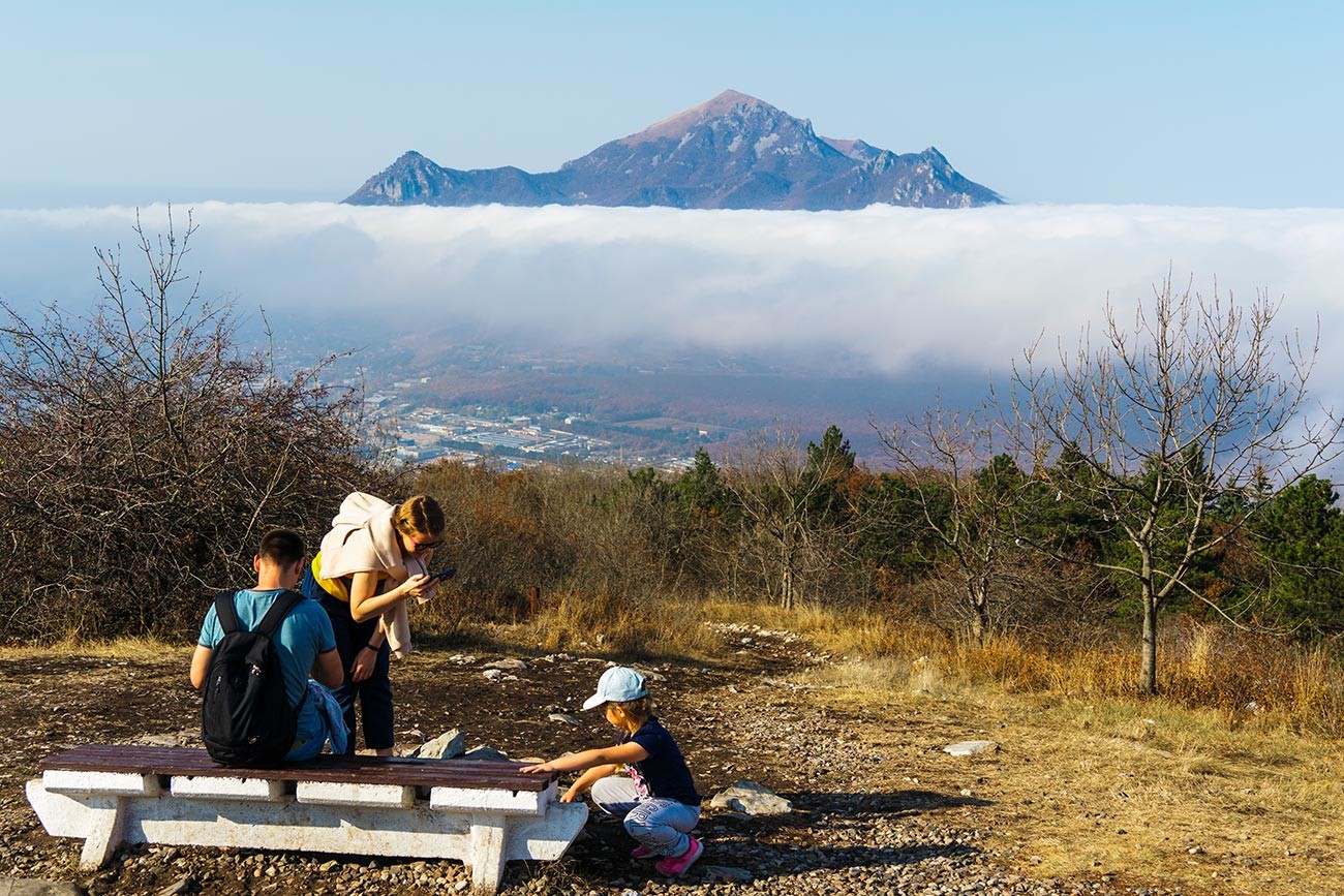 Turisti a Pyatigorsk
