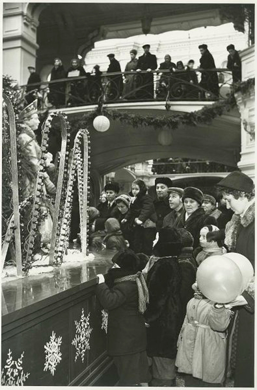 グム百貨店のヨールカ（クリスマスツリー）、1950年代