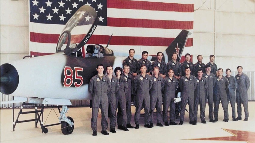 Američka 4477. eskadrila za testiranje i procjenu. MiG-21 s oznakom "85".
