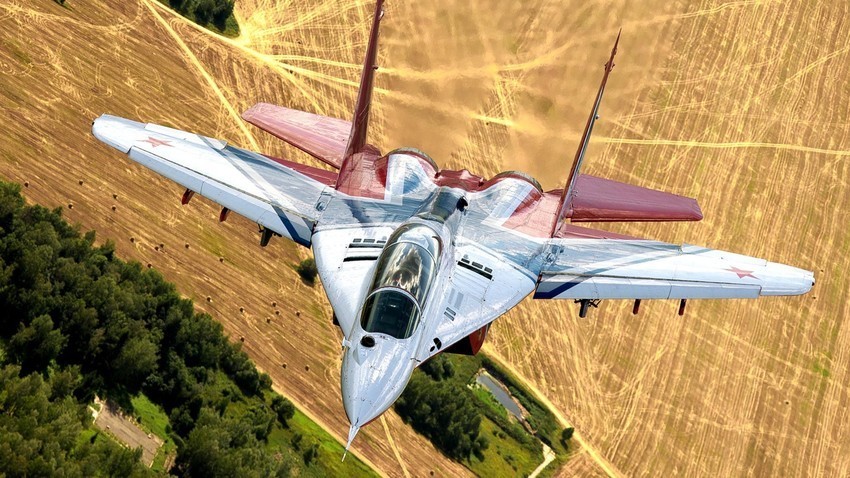 Jet tempur MiG-29 Angkatan Udara Rusia