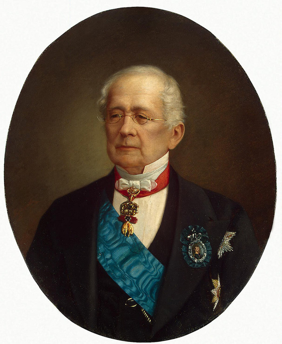 Портрет на Негово Височество княз Александър Михайлович Горчаков