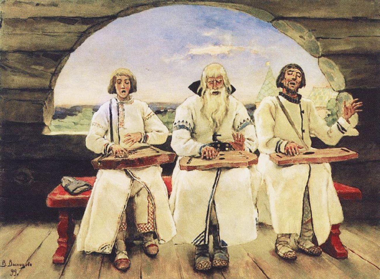 Les gousli, l'instrument de musique le plus ancien de Russie - Russia  Beyond FR