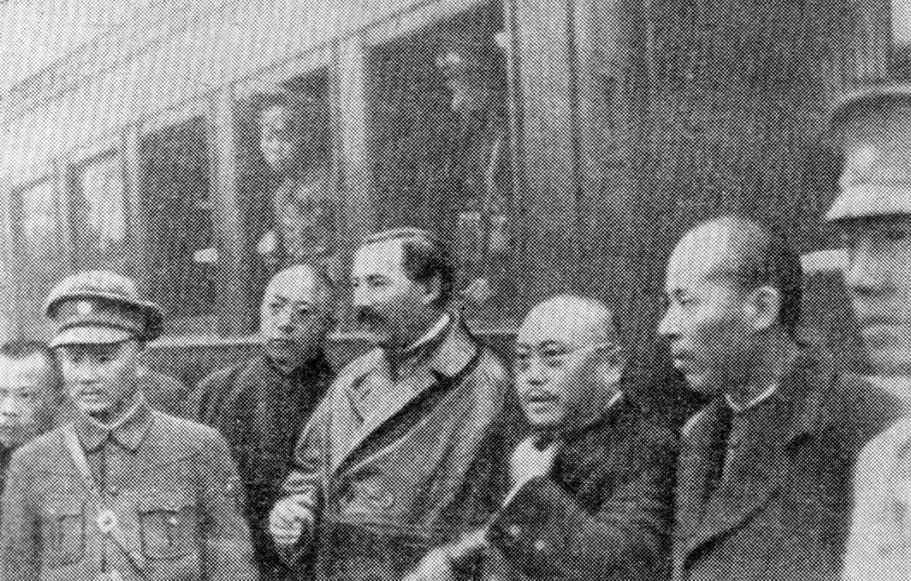Départ depuis Nanchang. Mikhaïl Borodine, conseiller soviétique de Sun Yat-sen au centre