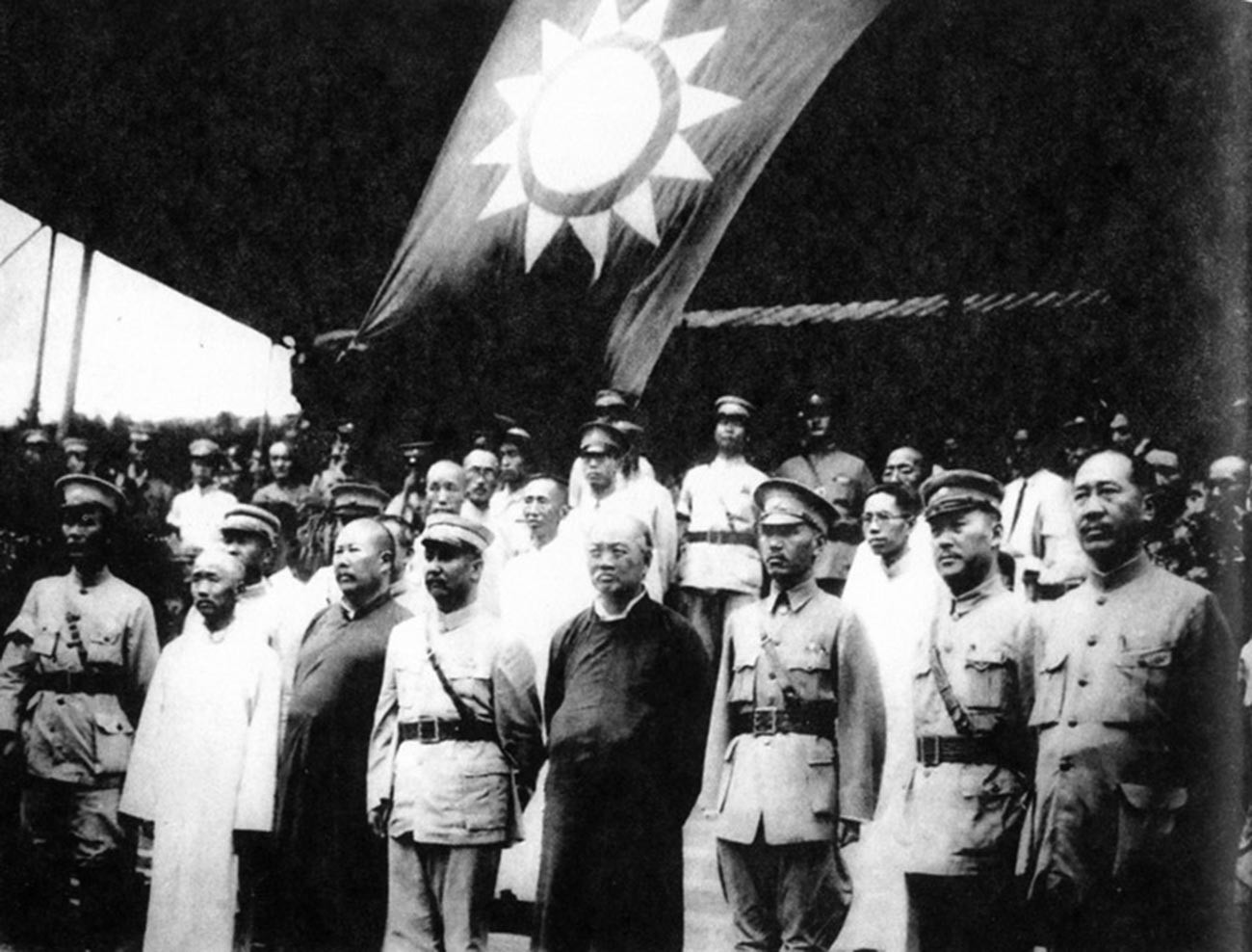Die Generäle der Nationalen Revolutionsarmee der Kuomintang