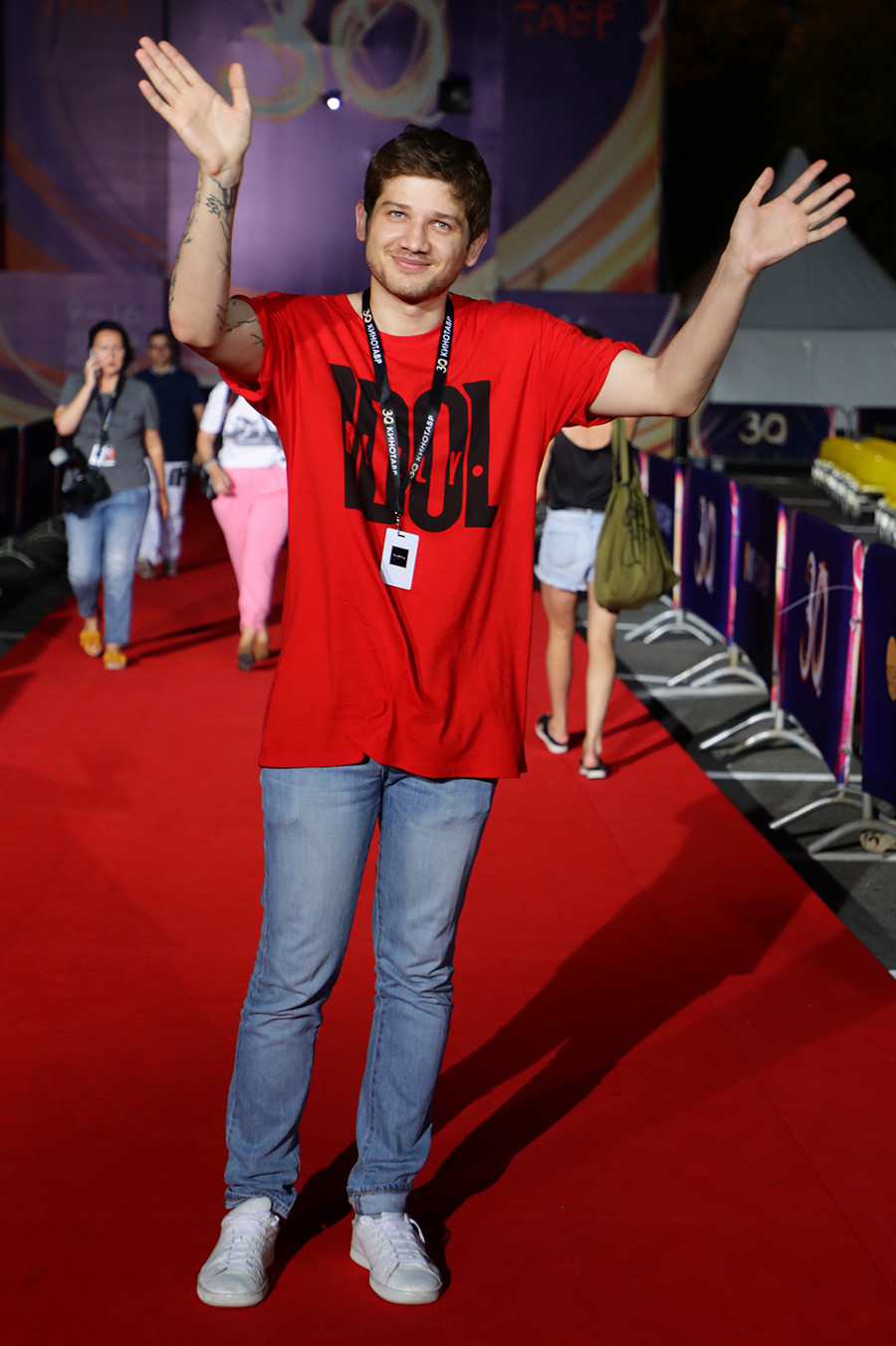 Kantemir Balagov at the 2019 Kinotavr Film Festival in Sochi.