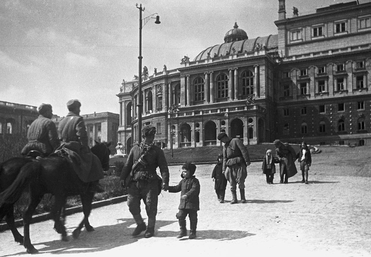 Odessa shortly after liberation.