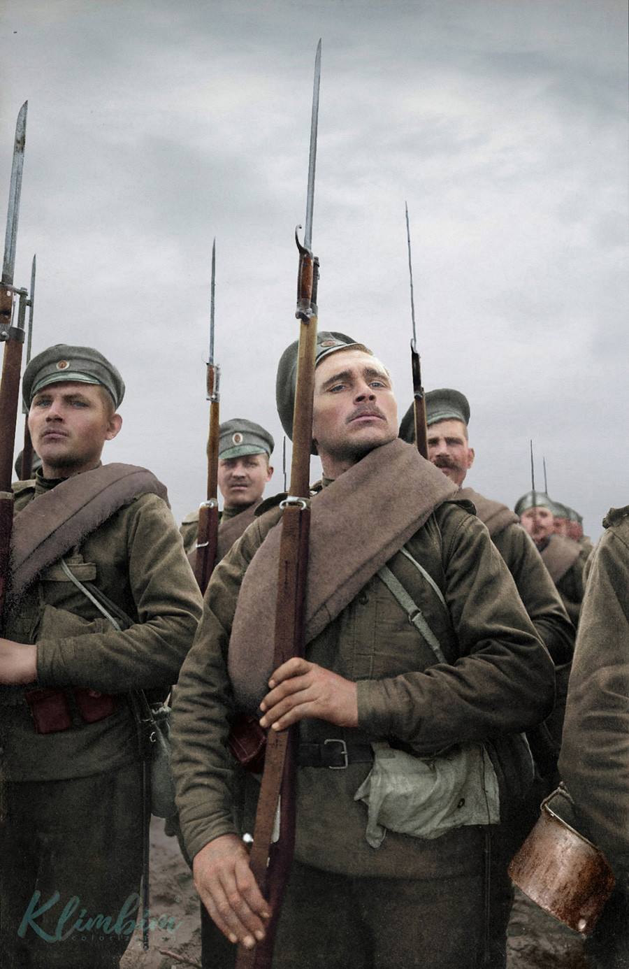 Руски војници, Прва светска војна