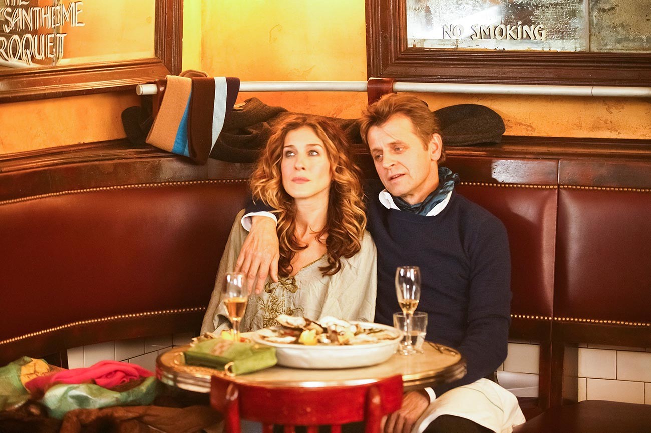Sarah Jessica Parker and Mikhail Baryshnikov in 'Sex And The City.'