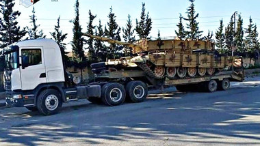 Во Сирија забележани тешки оклопни верзии на советскиот тенк Т-72 (ВИДЕО)