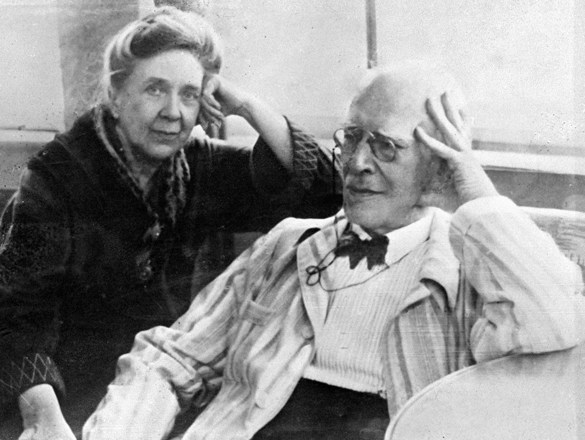 Stanislavski et sa femme Lilina
