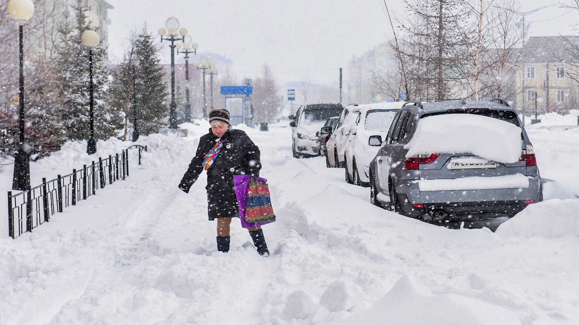 Snowfall in May.