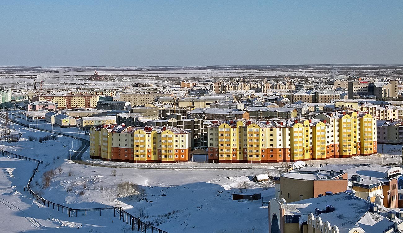 Salekhard from above.