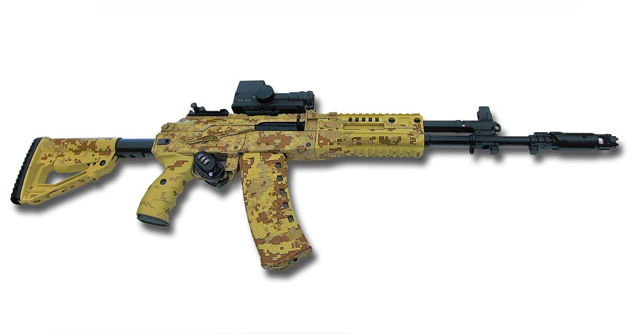 Automat AK-12 6P70 kalibra 5,45 mm. Verzija iz 2016. godine. 
