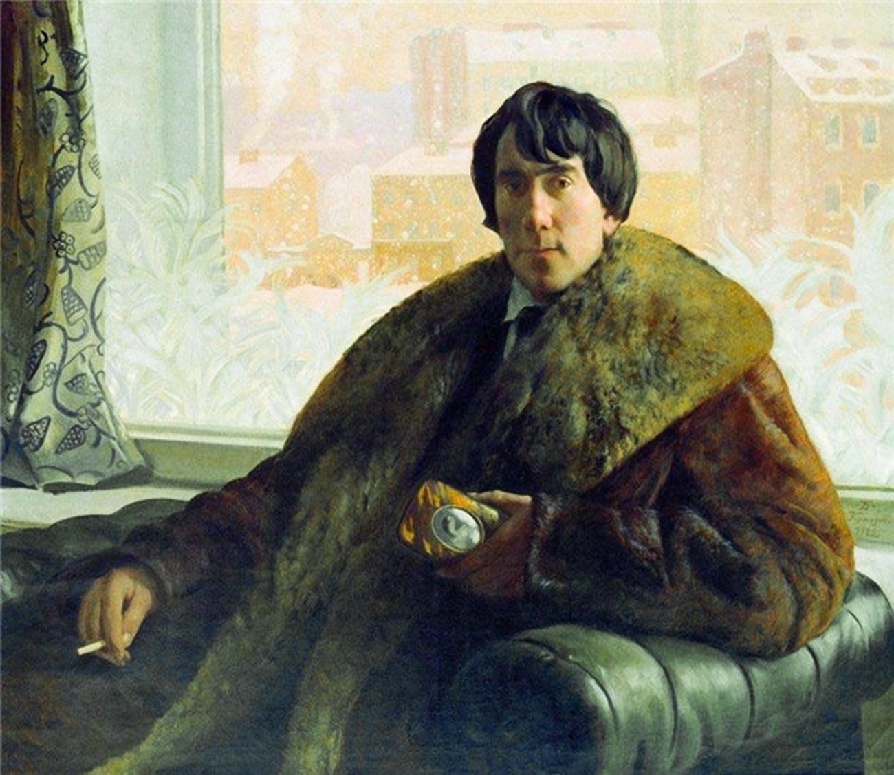 建築家I.S.ゾロタリョーフスキーの肖像画	