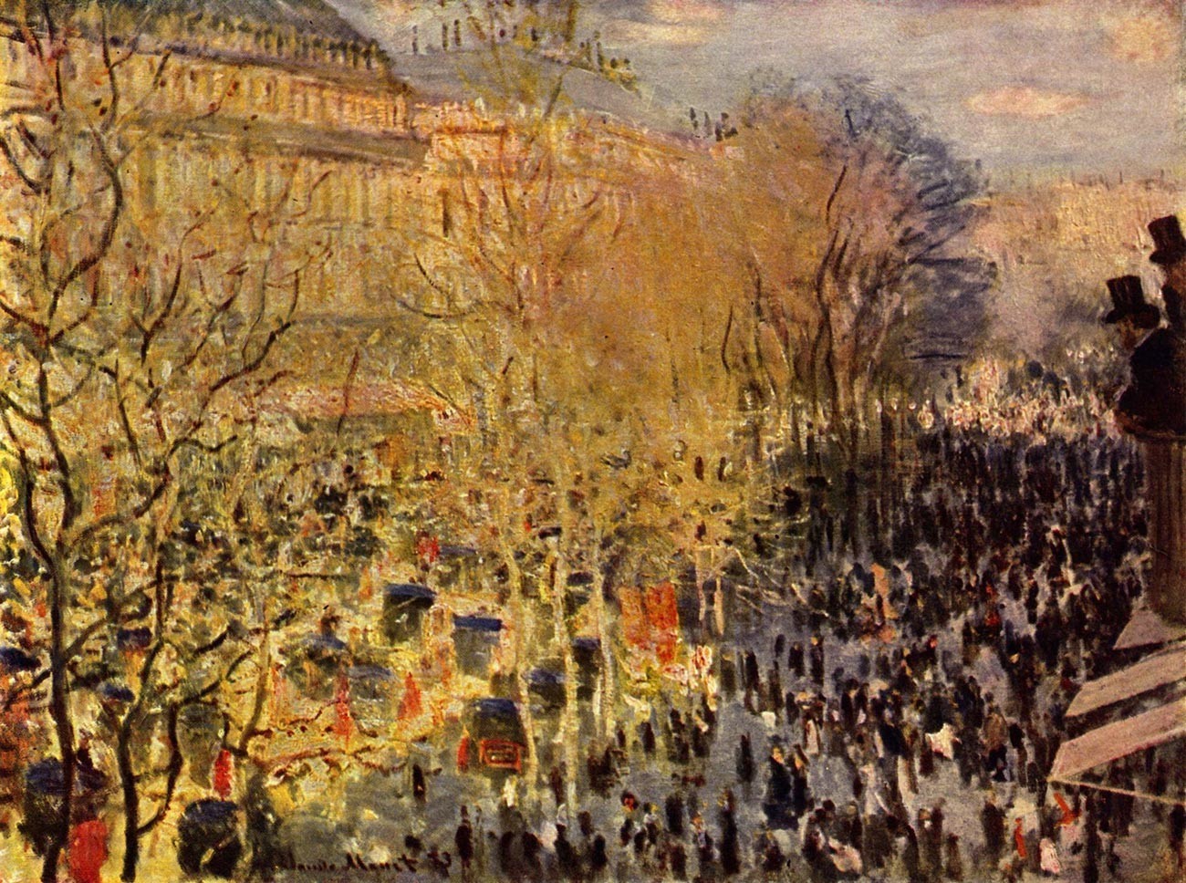 Claude Monet. Kapucinski bulvar, 1873
