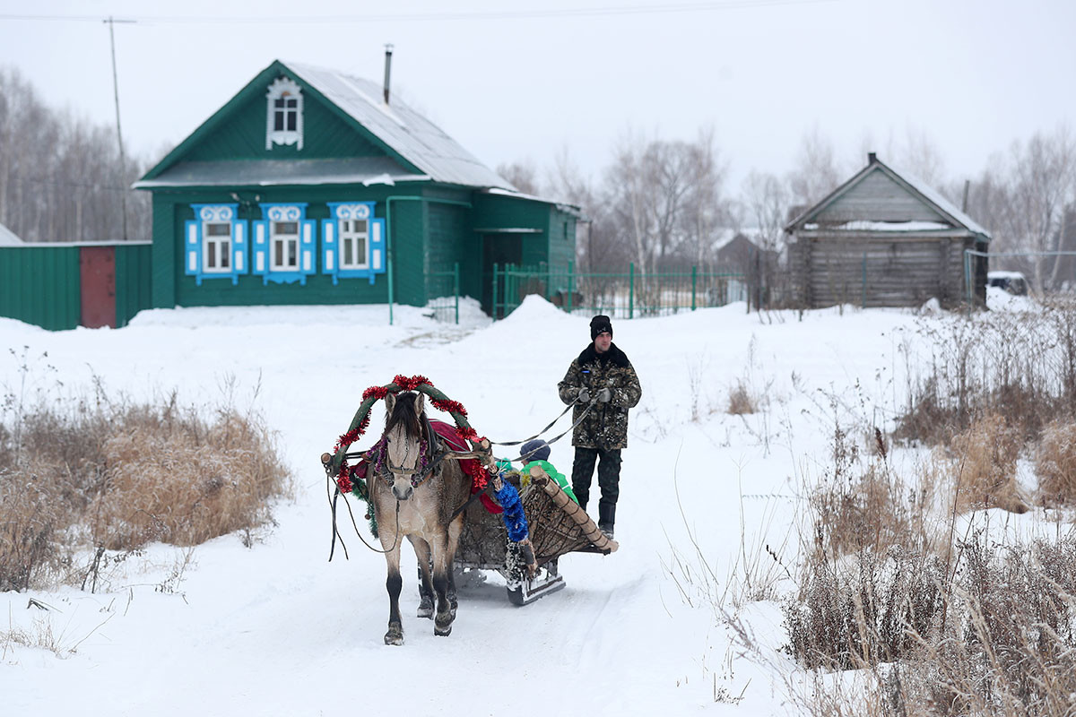 Das Dorf Nikolskoje in Tatarstan.