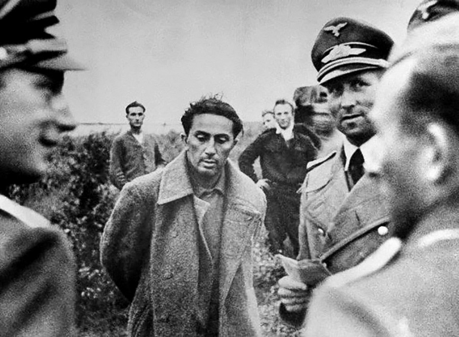 Stalin's son Yakov Dzhugashvili in German captivity