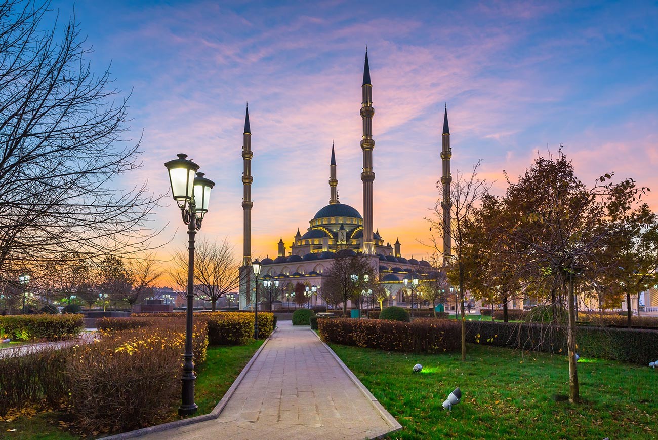 The Heart of Chechnya mosque.