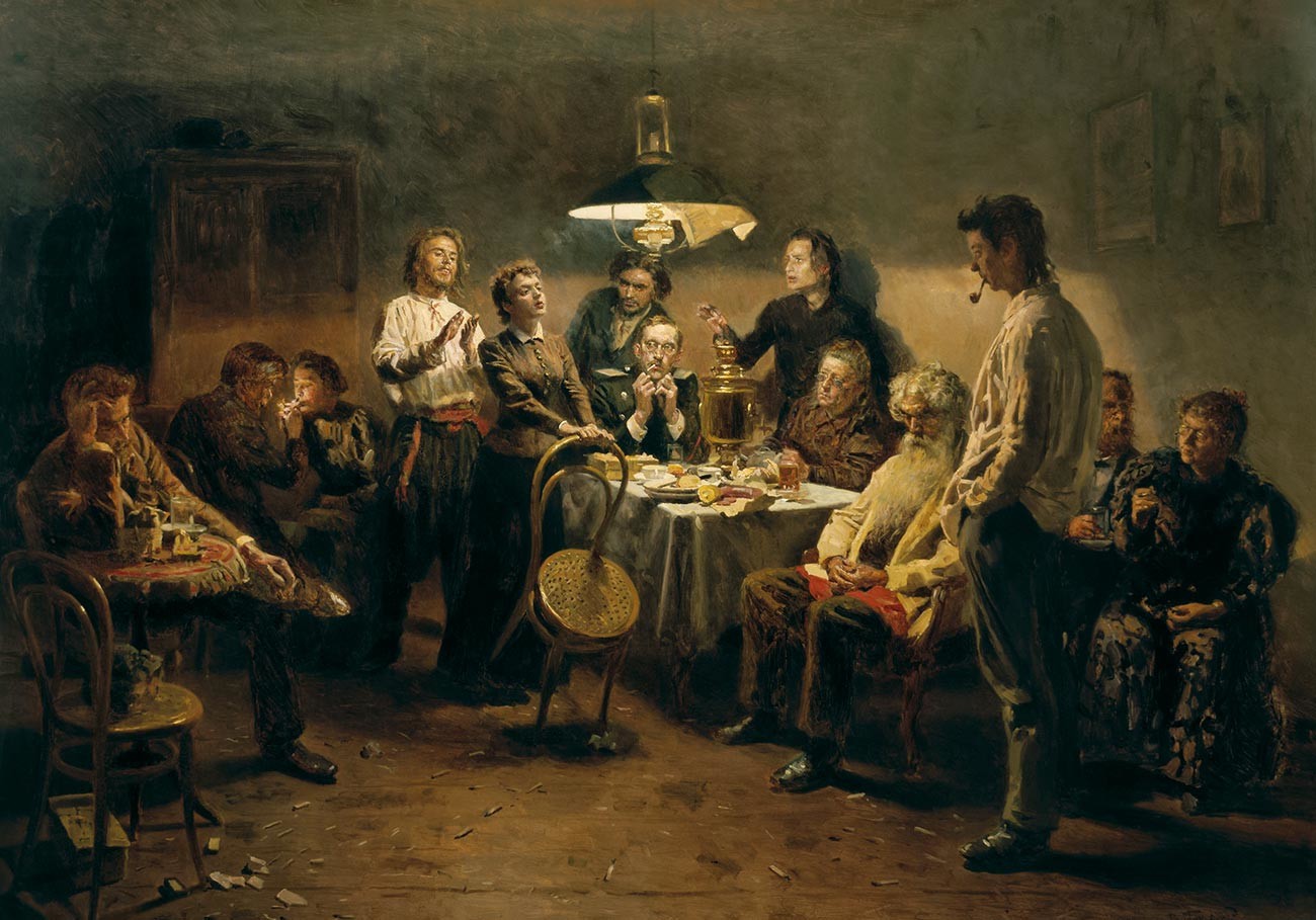 „Eine Party“ von Wladimir Makowski