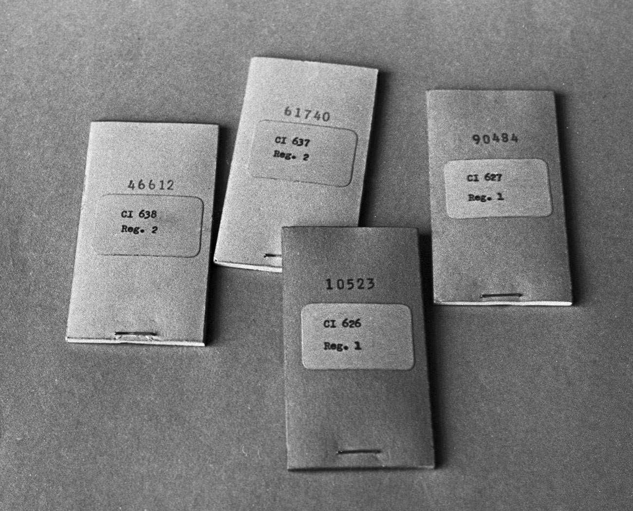 Quaderni di crittografia appartenuti al colonnello dell'intelligence militare sovietica Oleg Penkovskij, che lavorava per la Gran Bretagna e gli Stati Uniti
