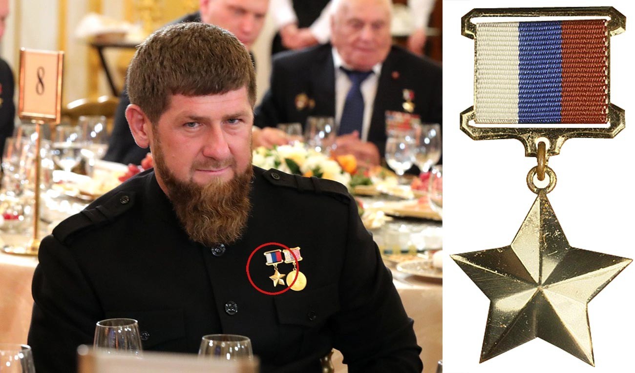 Kepala Republik Chechnya Ramzan Kadyrov.