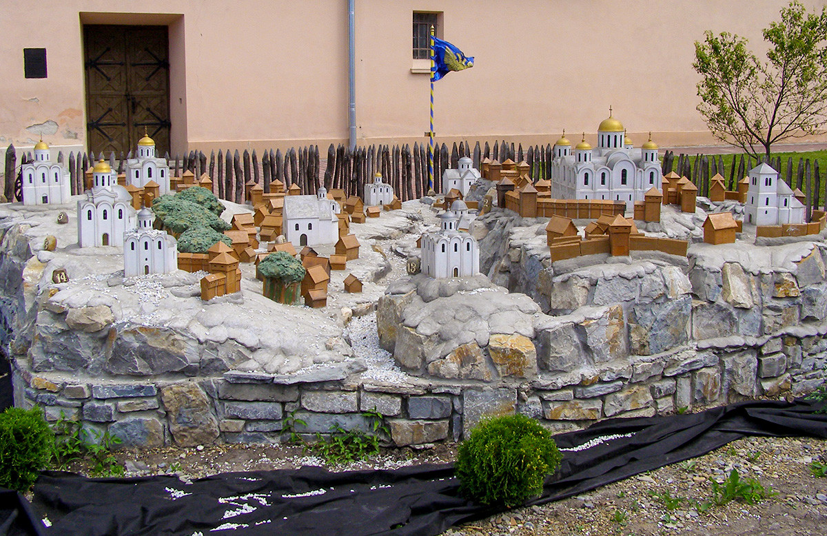 Una ricostruzione in miniatura dell'antica Galizia durante il regno di Danilo