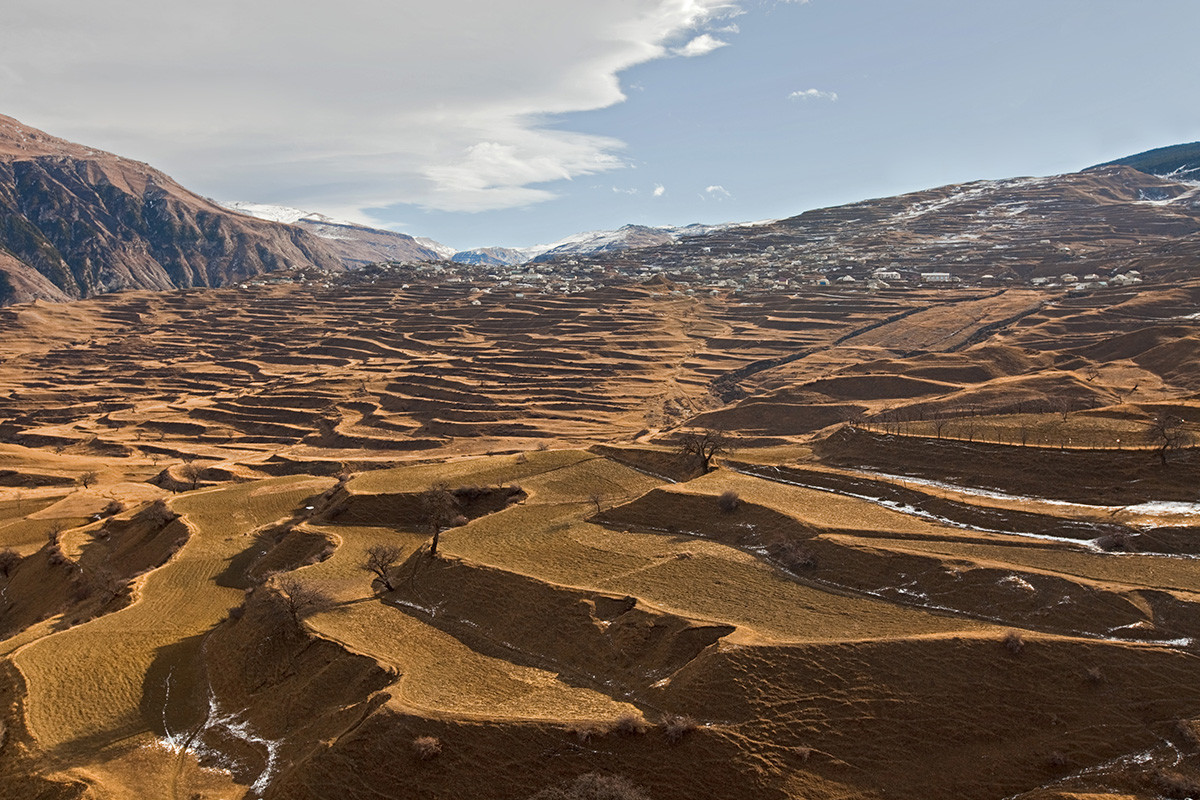 The high-mountain village of Karata.