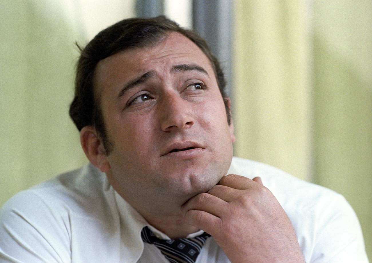 Shavarsh Karapetyan, 13 volte campione europeo e 7 volte campione dell'URSS di tuffi in apnea, 1983