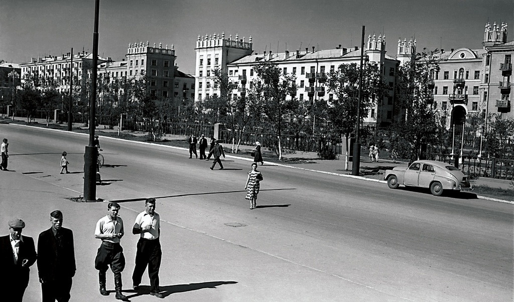 Соцгород Магнитогорска, 1950-е.
