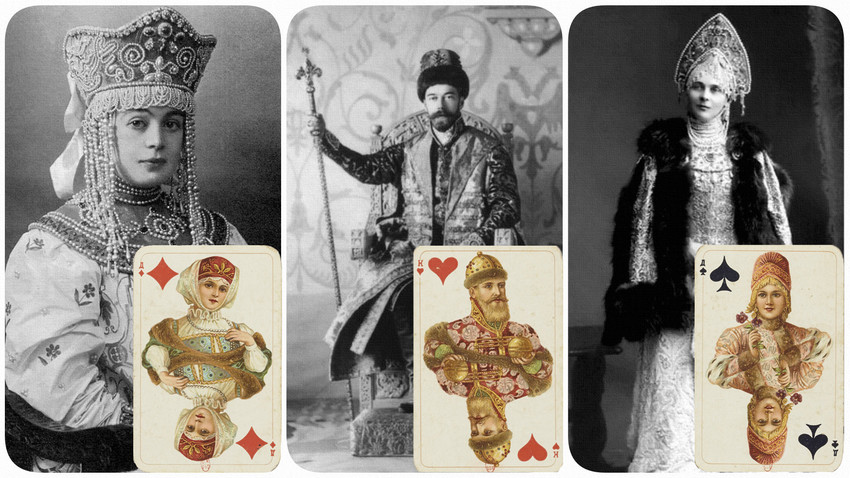 ロシア最後の皇帝ロマノフ家の肖像画がトランプの絵柄になった理由（写真特集） - ロシア・ビヨンド