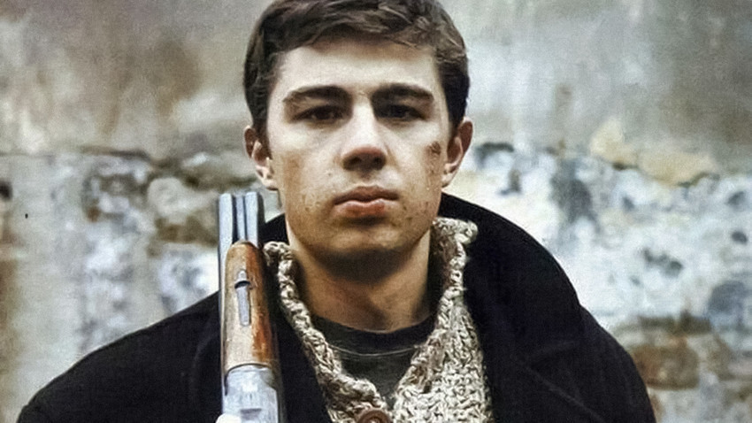 Sergei Bodrov Jr. dalam film 'Brat'. 