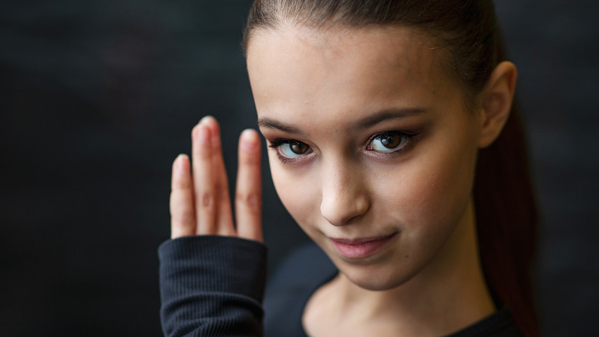 Anna Shcherbakova of Russia poses ahead of the Gala Exhibition during day 5 of the ISU European Figure Skating Championships at on January 26, 2020 in Graz, Austria