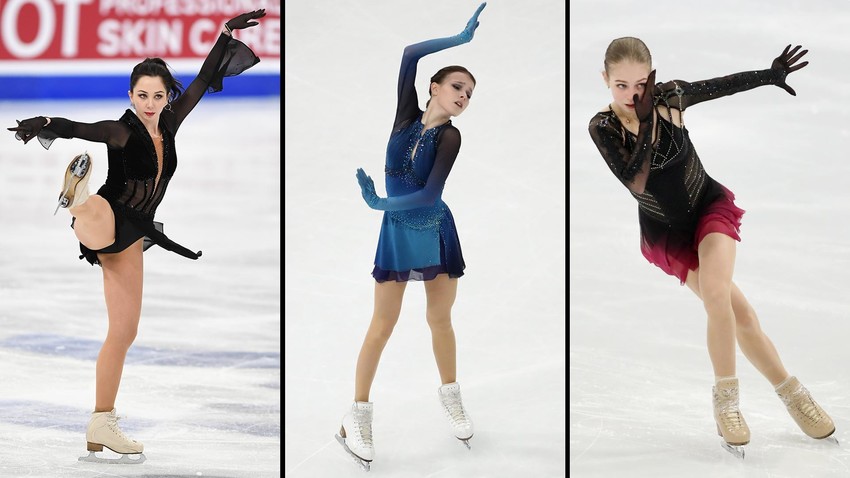 Who are the Russian female figure skaters who filled the winners  podium-2021? (PHOTOS + VIDEO) - Russia Beyond