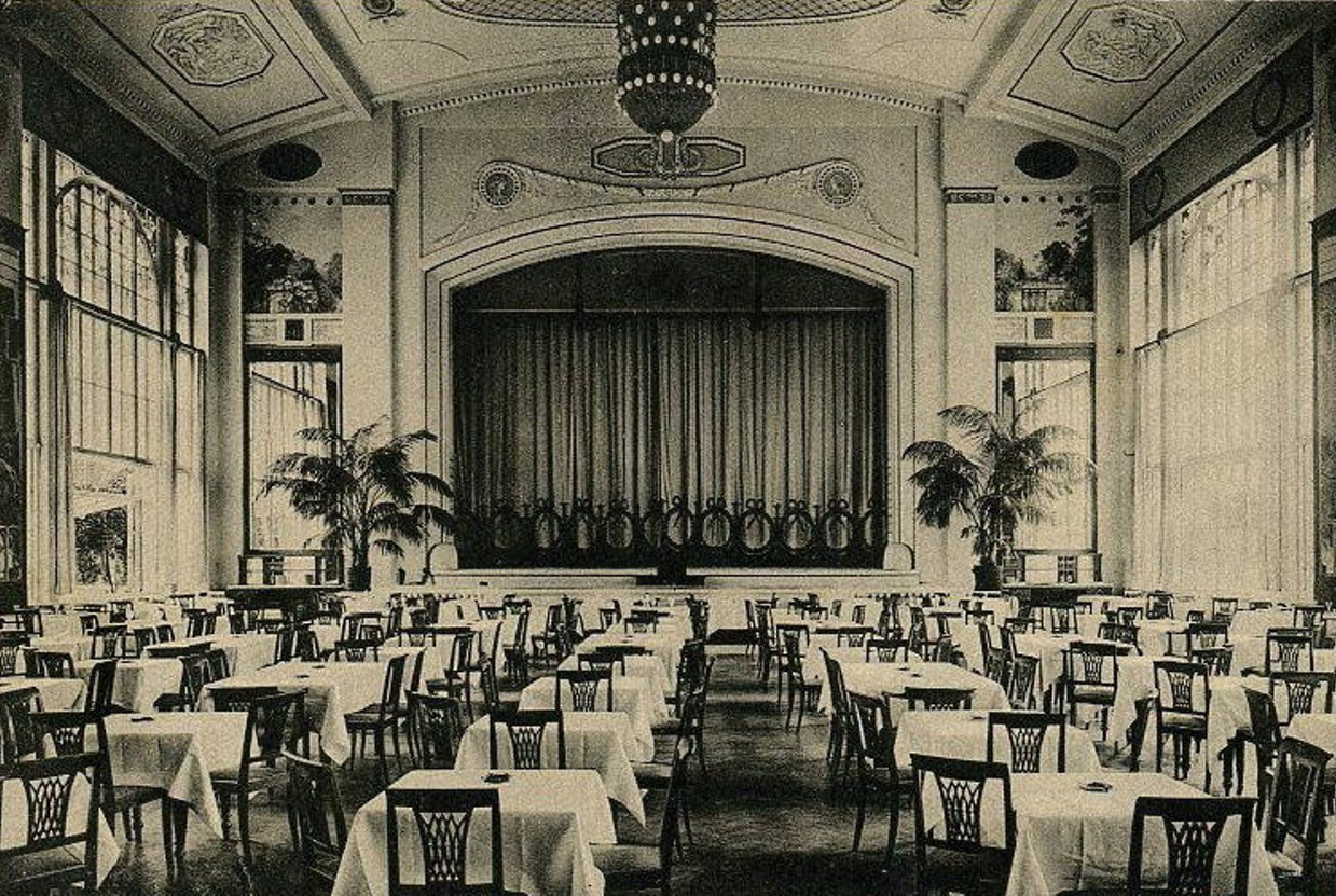Interior do restaurante “Iar”.