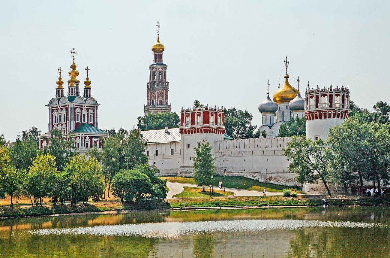 Convento Novodevitchi, em Moscou.

