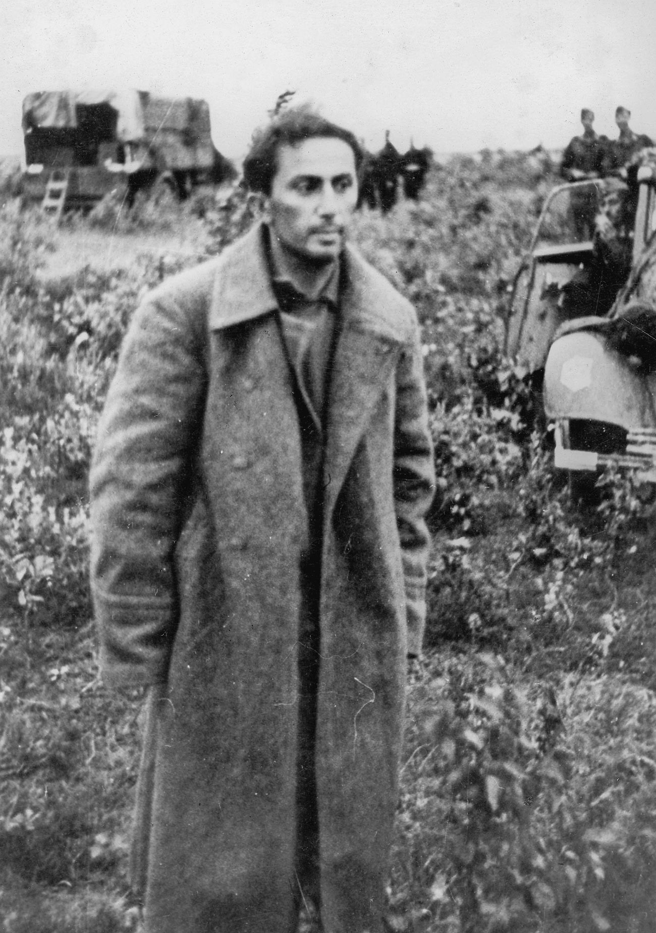 Яков Джугашвили след пленяването му на Източния фронт