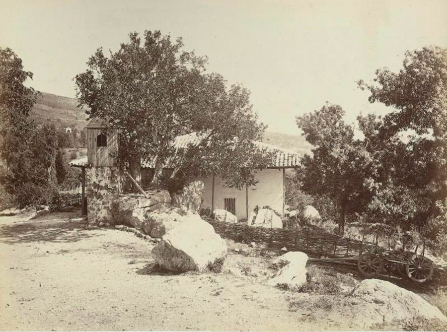 Paysage à Simeïz, années 1890


