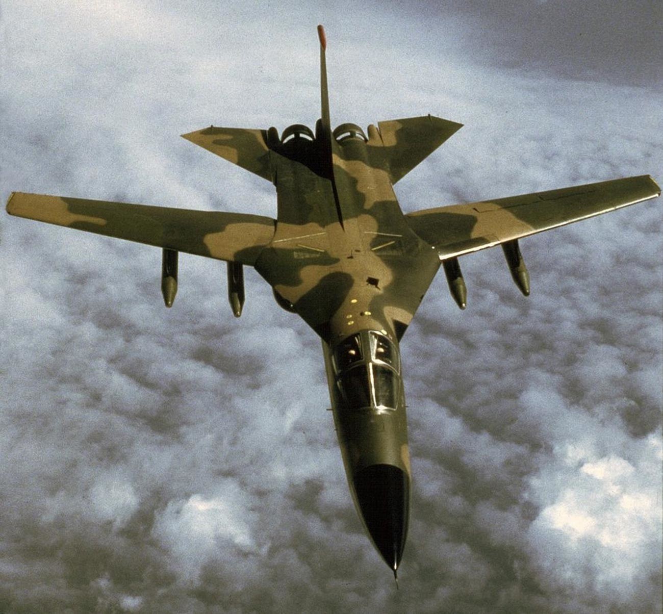 F-111 Aardvark-Kampfflugzeug.