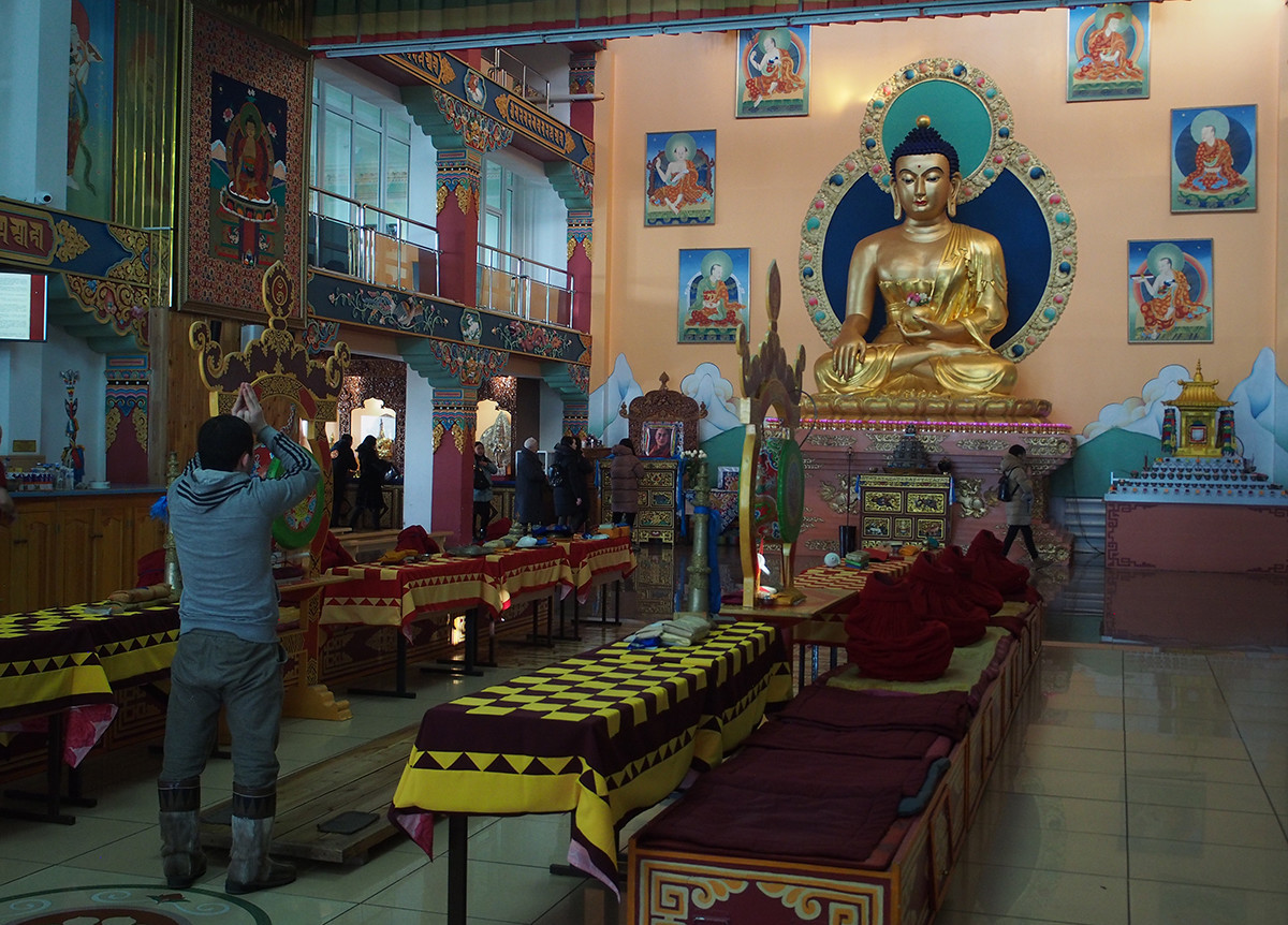 Templo Rinpoche Bagsha em Ulan-Ude.