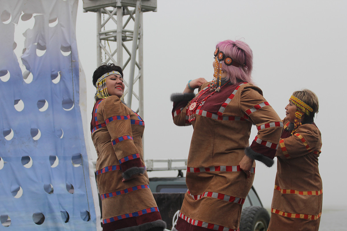 Aleutian dances.