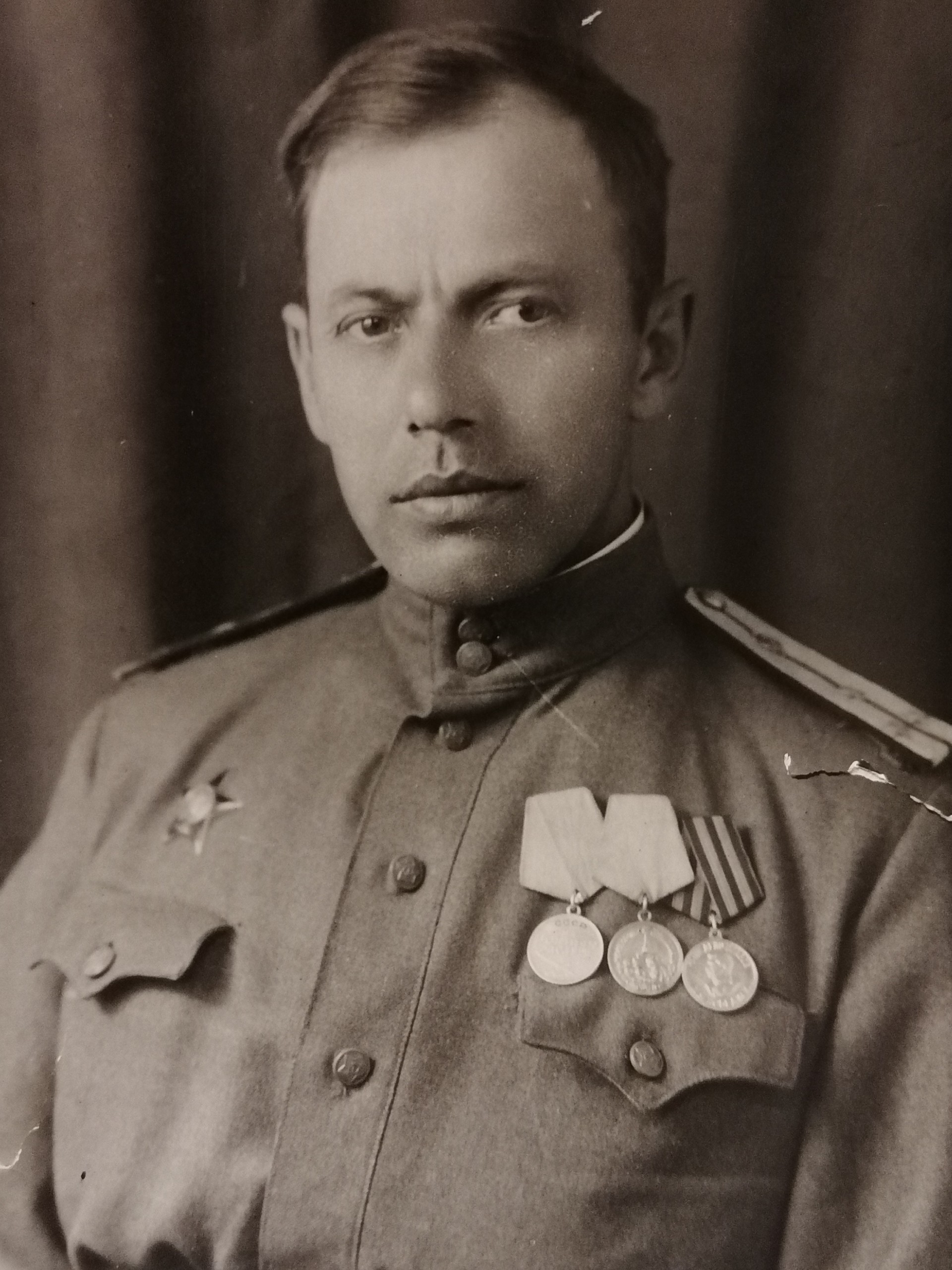 Le grand-père d'Aliona Nalivkina, Nikolaï Ouskov