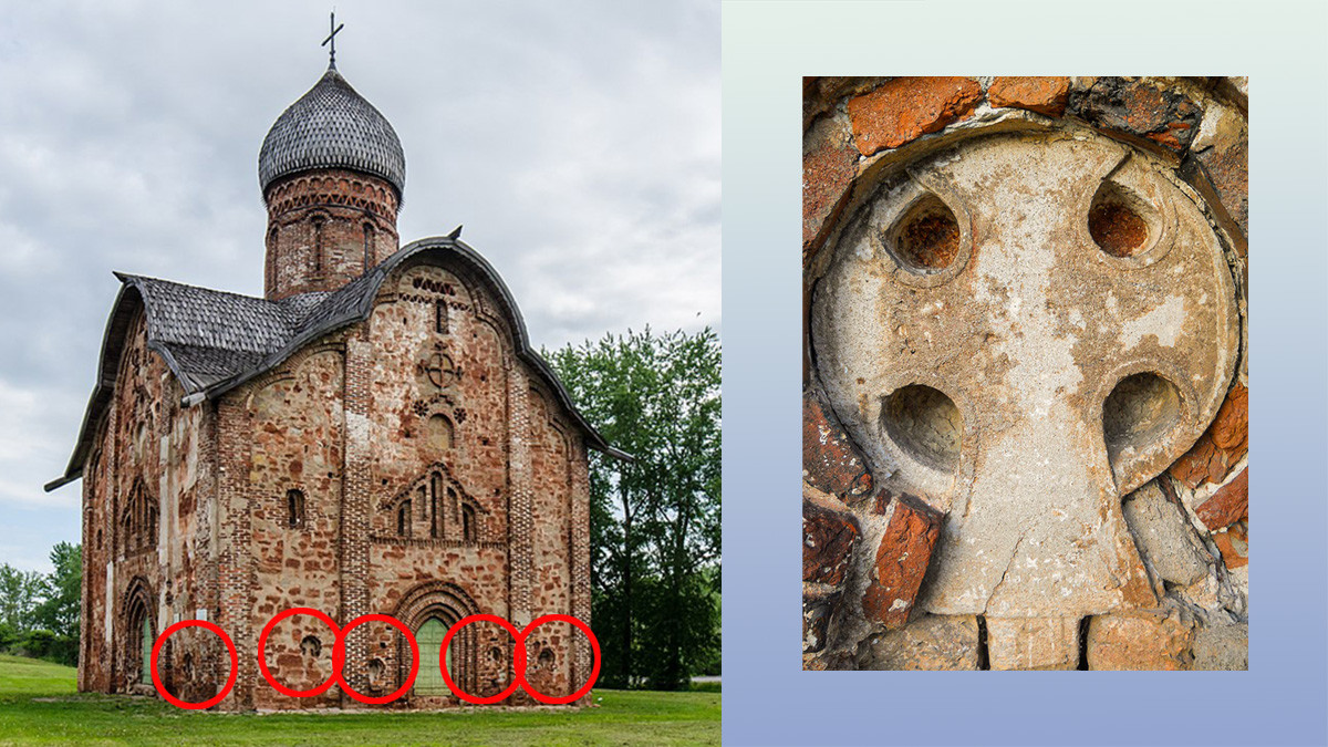 Gereja Santo Petrus dan Paulus abad ke-15 di Kozhevniki