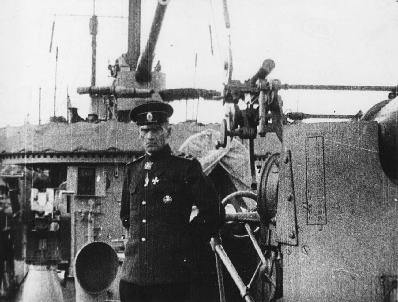 Alexander Koltschak als Kommandeur der Schwarzmeerflotte.