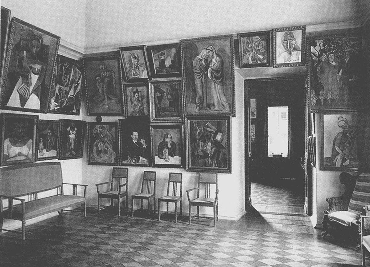 La stanza di Picasso nella casa di Sergej Shchukin