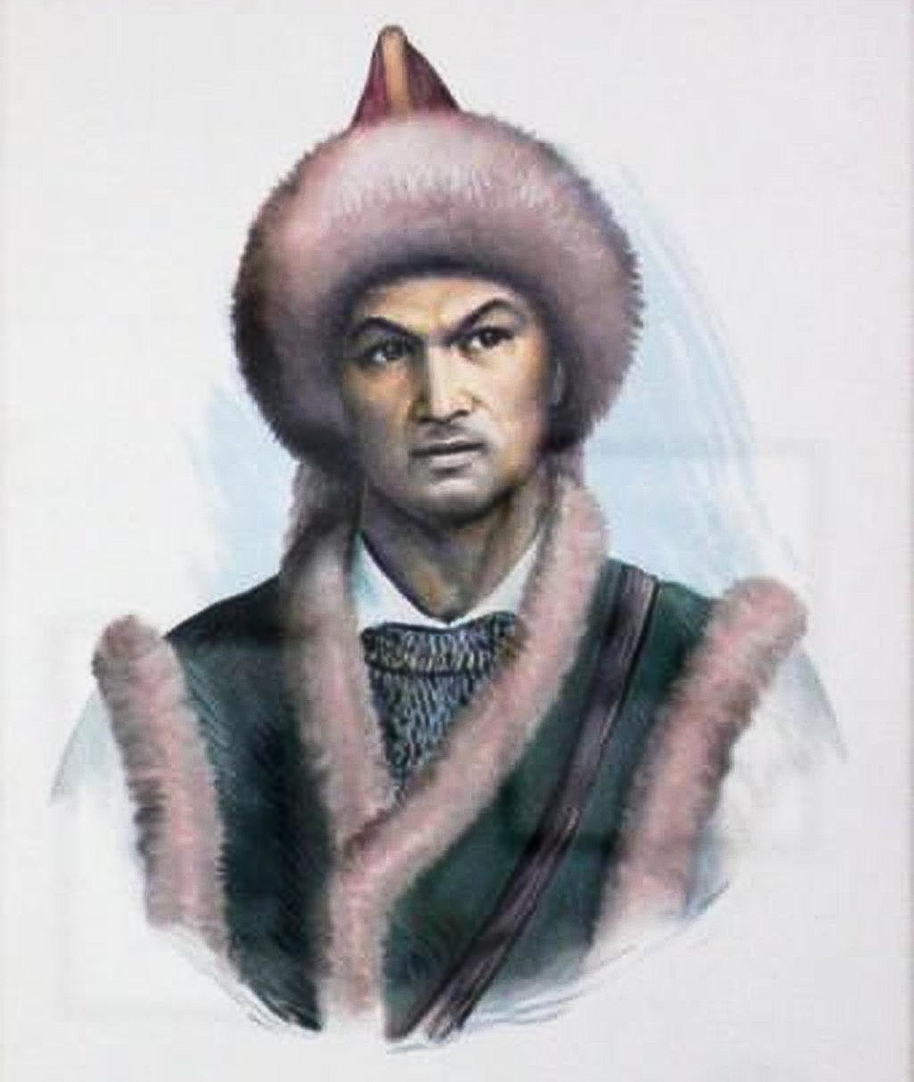 Potret Salavat Yulayev oleh F. Islakhov
